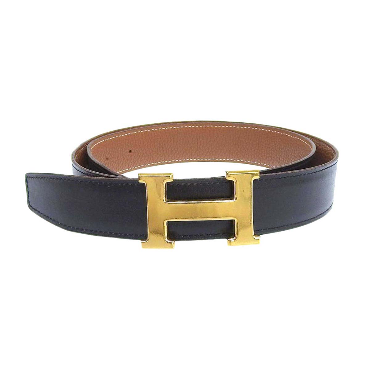 Hermes Reversible Leather Belt