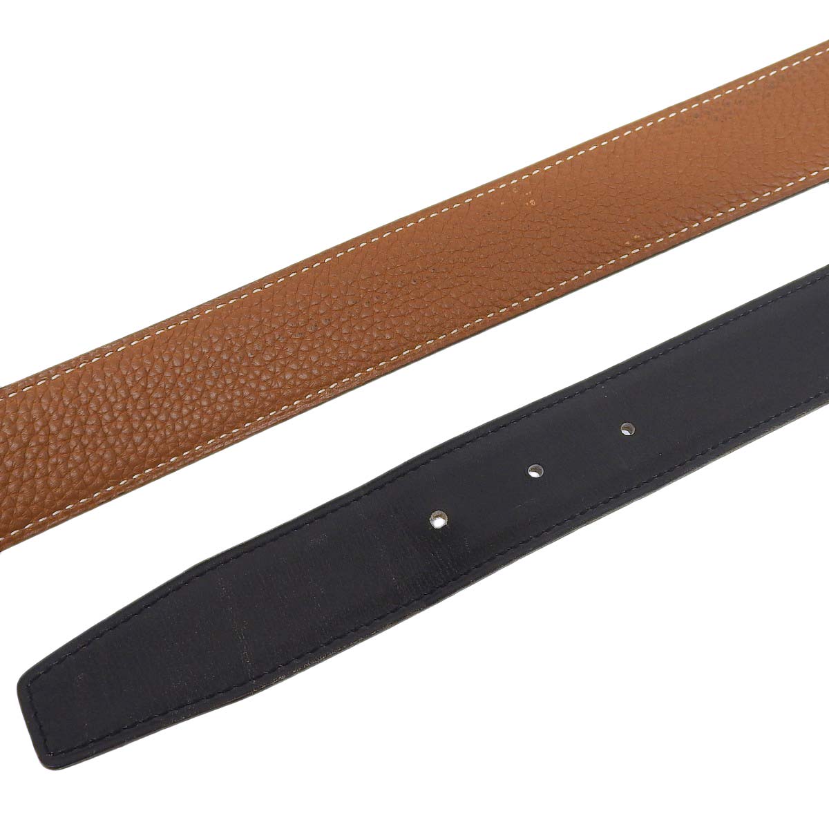 Hermes Reversible Leather Belt