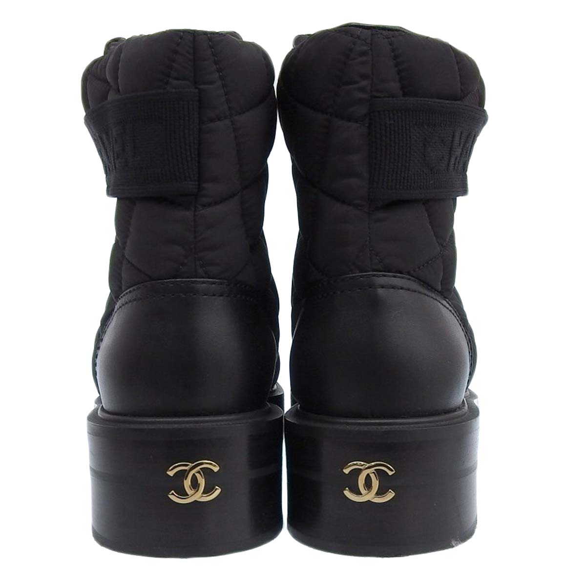 Chanel Black Short Boots G45125