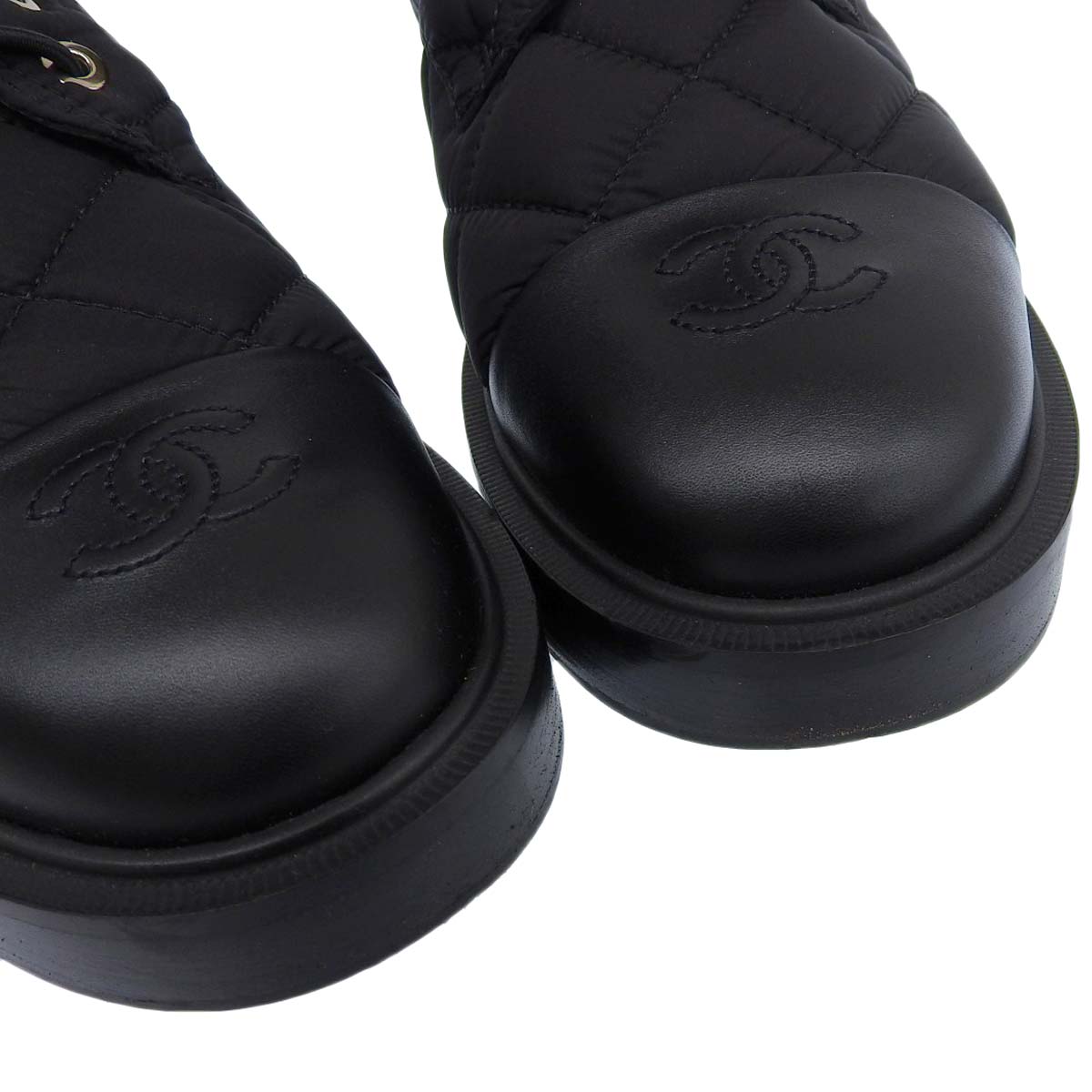 Chanel Black Short Boots G45125