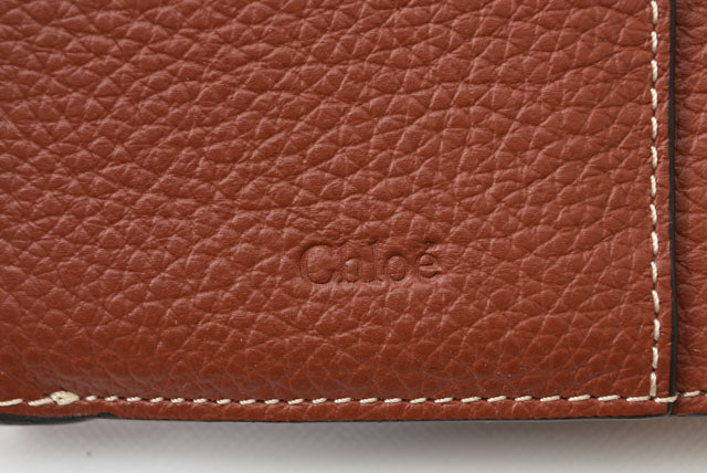 Chloe Darryl Long Wallet Brown in Pristine Condition