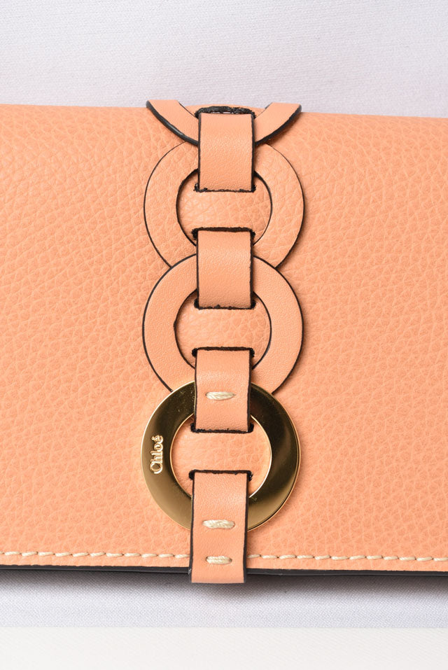 Chloe Darryl Long Wallet Peachbloom