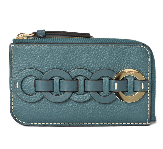 Chloe Leather Mini Wallet/Coin Case/Card Case DARRYL