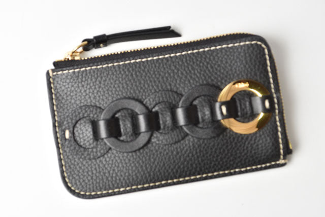 Chloe Leather Mini Wallet/Coin Case/Card Case DARRYL