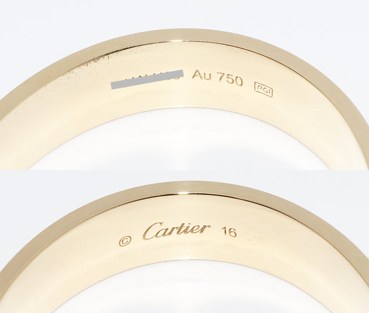 Cartier K18YG Love Open Bracelet B60646 in Great Condition