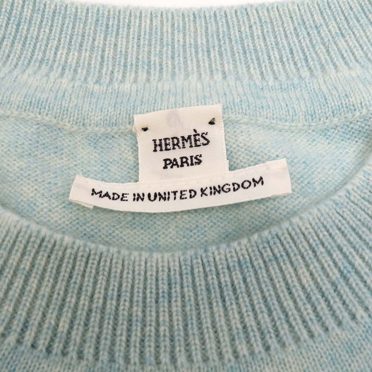 Hermes Cashmere Short Sleeve Knit T-Shirt