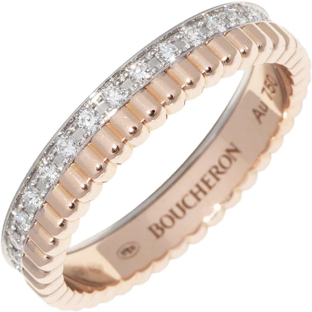 Boucheron Diamond Quatre Radiant Ring K18WG K18PG