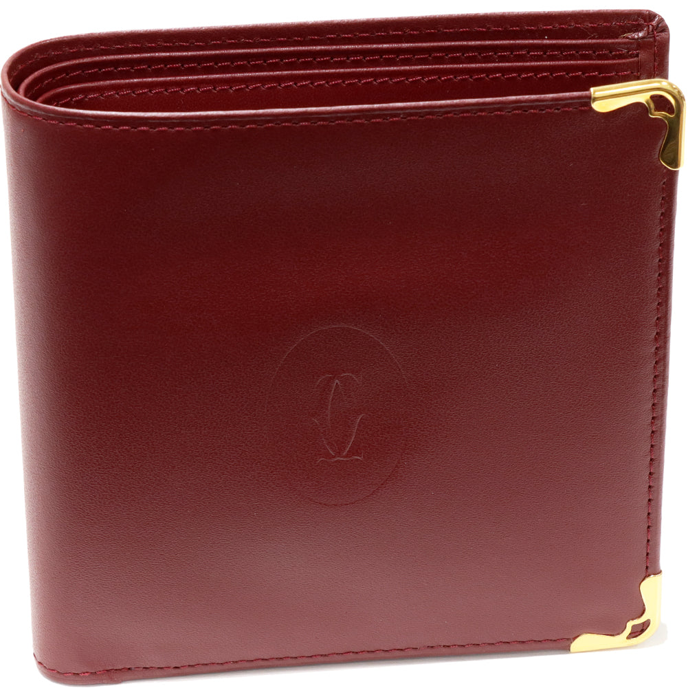 Cartier Calfskin Bifold Wallet with Coin Pocket L3000451