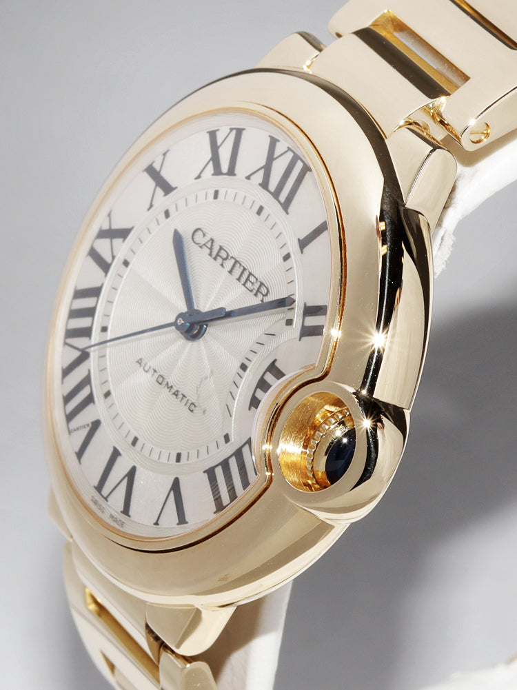 Cartier Ballon Bleu MM Automatic Watch W69003Z2 in Great Condition