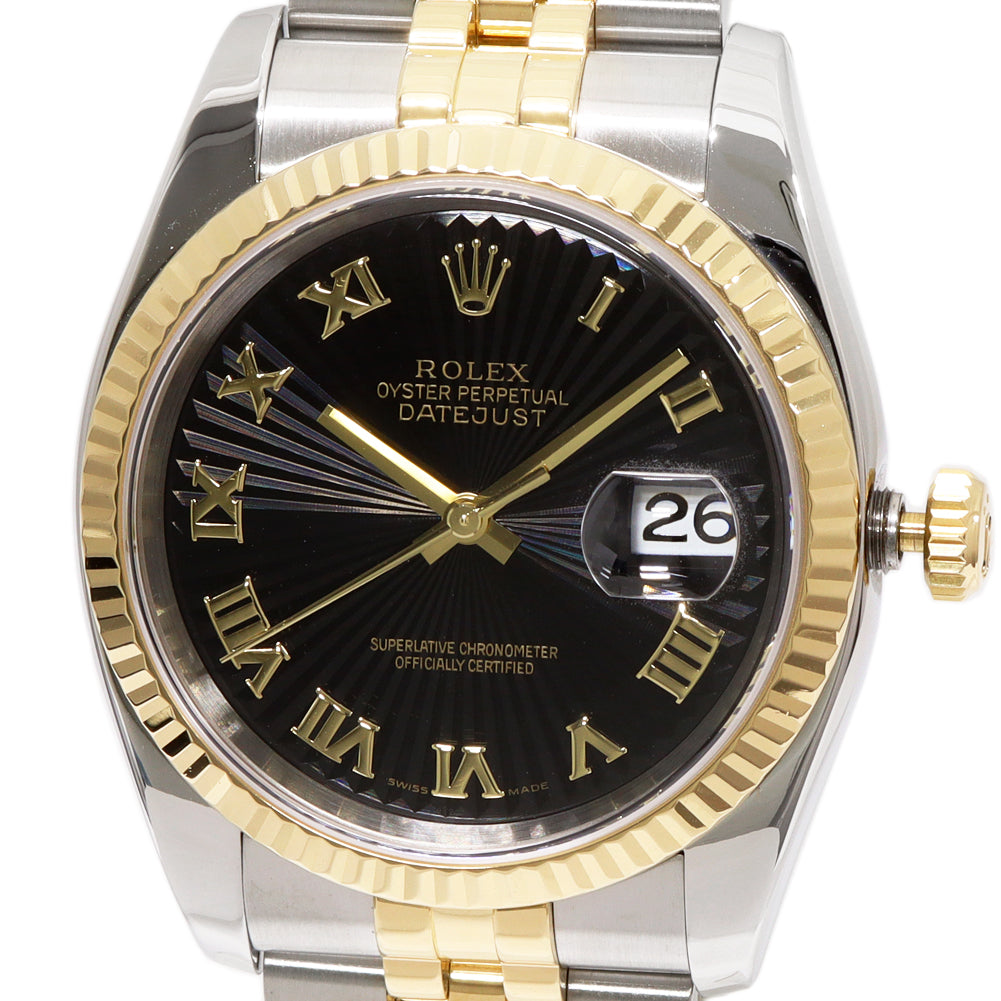 Rolex Datejust 116233 Automatic Watch Yellow Gold Stainless Steel in Great Condition