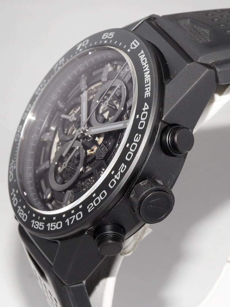 TAG Heuer Carrera Calibre Heuer 01 Black Ceramic Watch