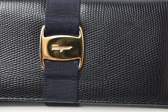 Salvatore Ferragamo Leather Long Wallet