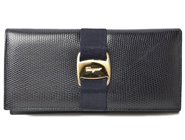 Salvatore Ferragamo Leather Long Wallet