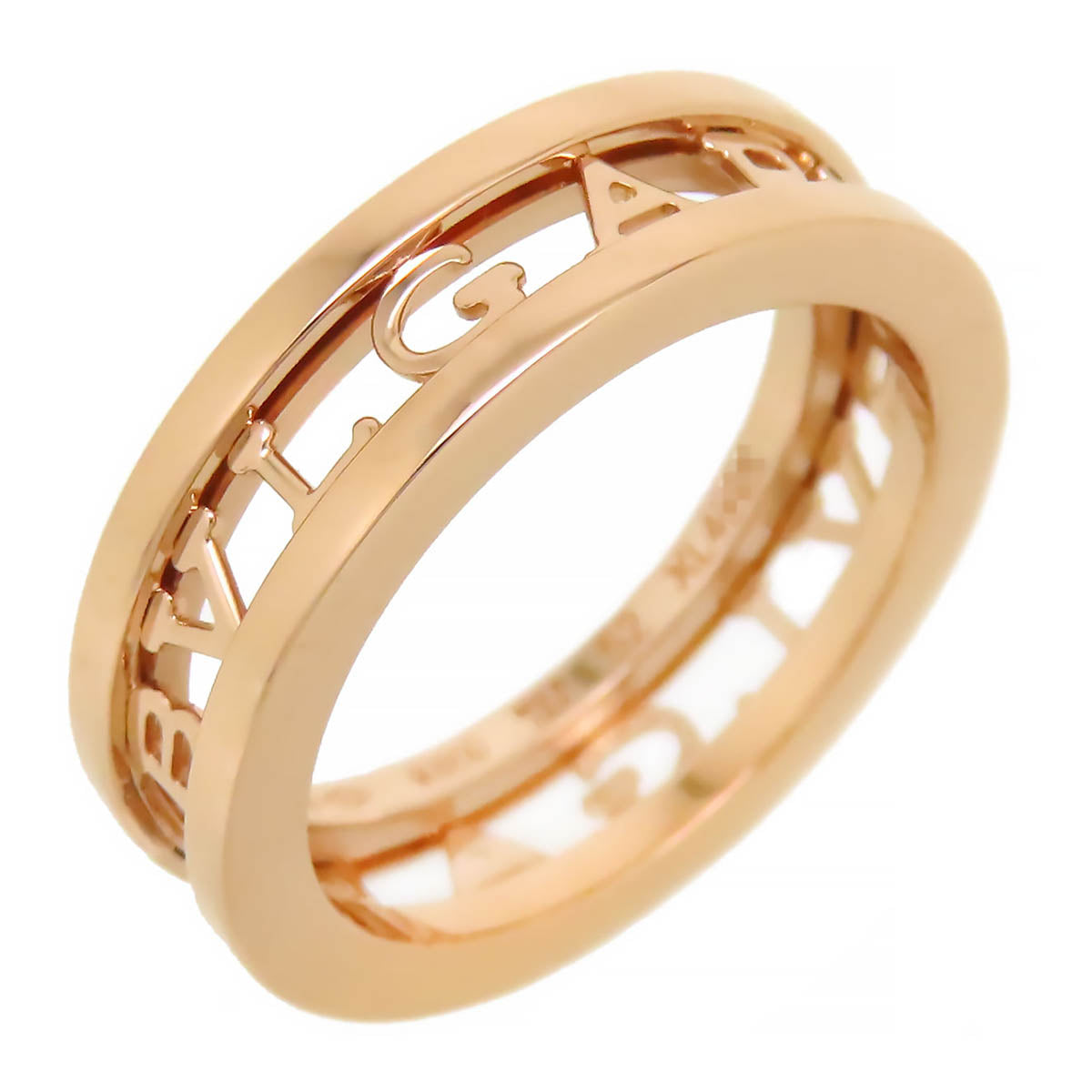 Bvlgari K18PG B.Zero1 Openwork Ring