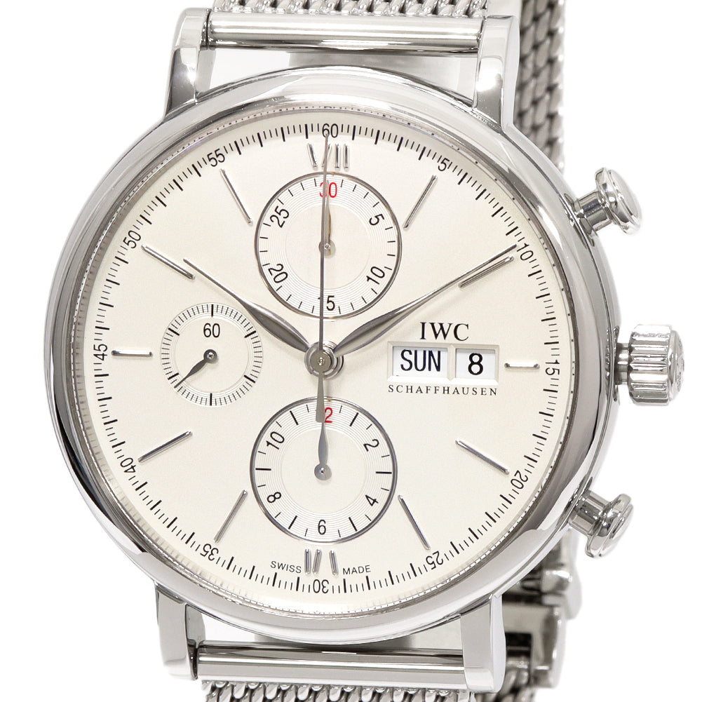 IWC Portofino Chrono Automatic Stainless Steel Watch IW391005 in Great Condition