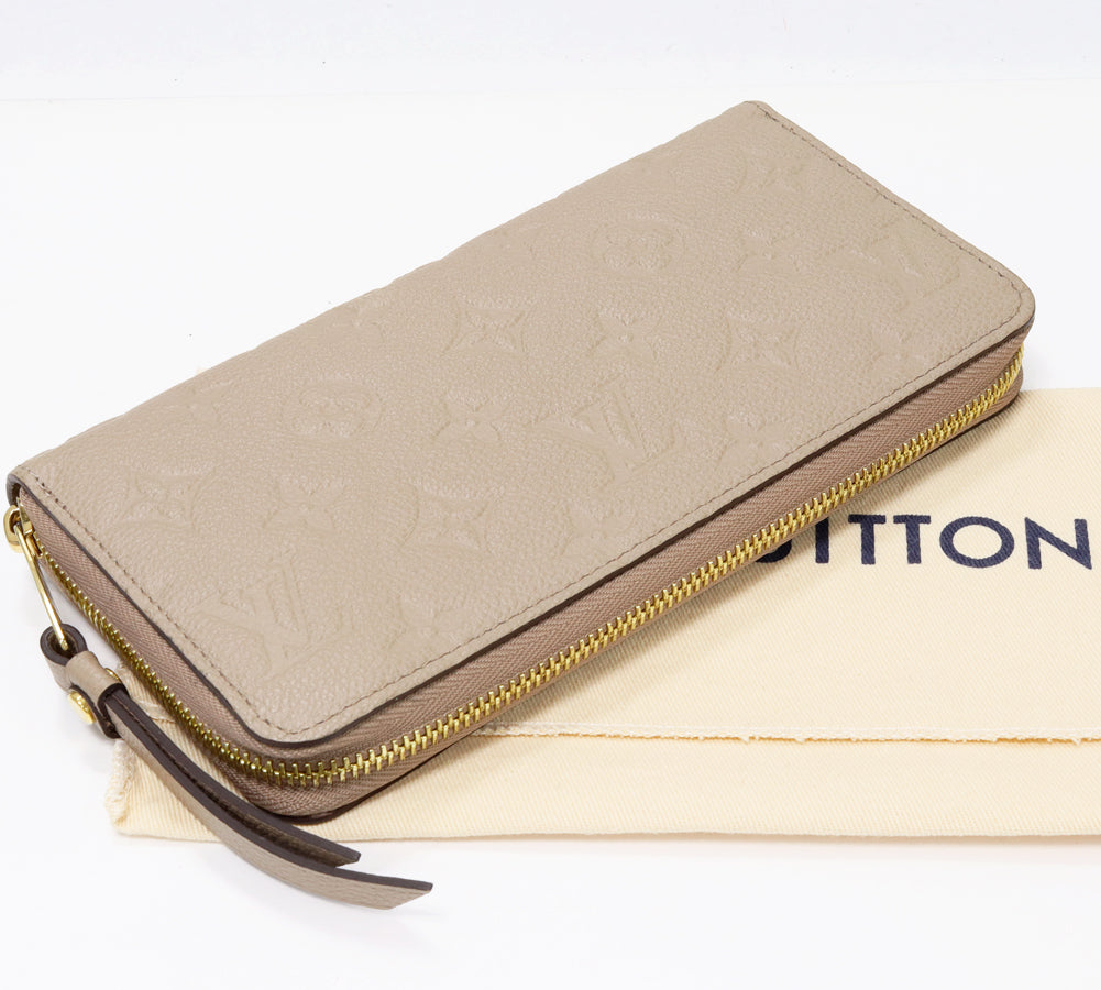 Louis Vuitton Monogram Empreinte Zippy Wallet M69034 in Pristine Condition