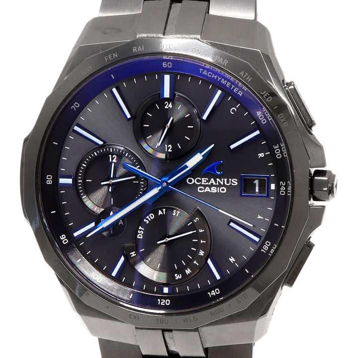 Casio Oceanus OCW-S5000B Men's Titanium Quartz Watch