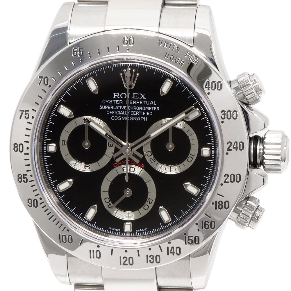 Rolex Daytona 116520 Stainless Steel Automatic Watch in Great Condition