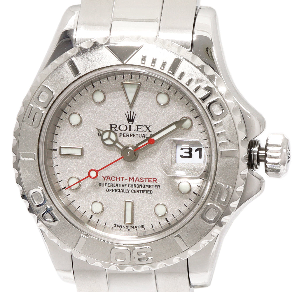 Rolex Yacht-Master 169622 Platinum Stainless Steel in Great Condition