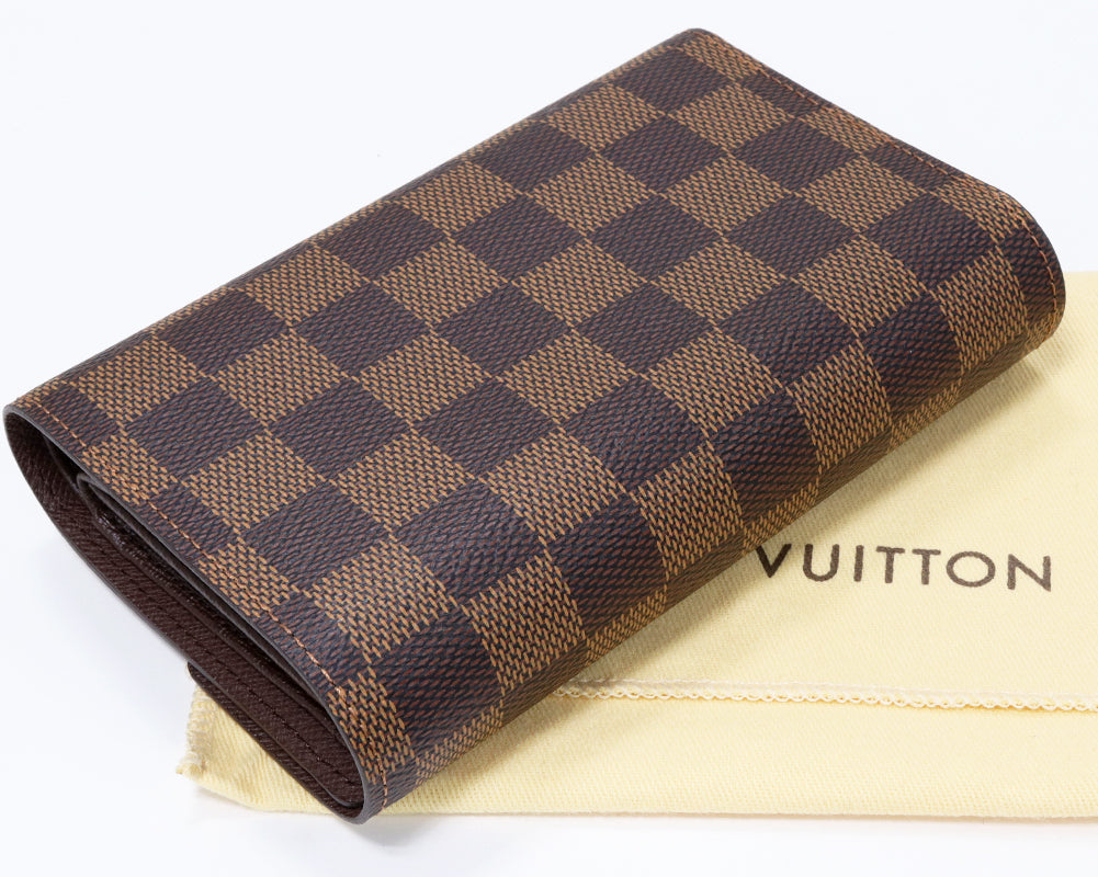 Louis Vuitton Damier Portefeuille Alexandra Wallet N63067 in Pristine Condition