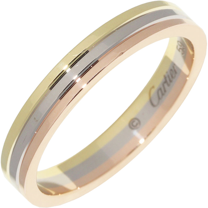 Cartier K18YG K18WG K18PG Vendome Ring B40522