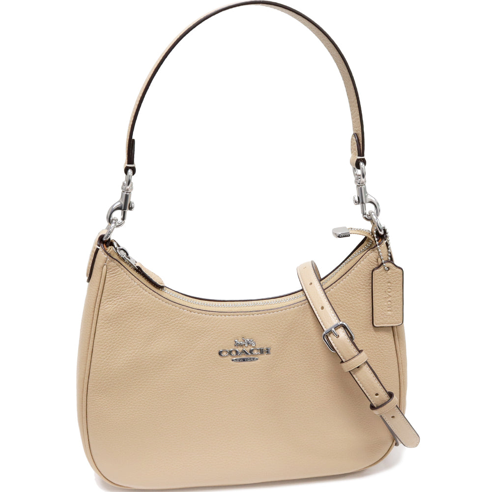 Coach Calf Leather Terry Hobo Handbag CJ517