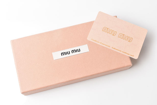 Miu Miu MATELASSE Leather Key Case 5M0604