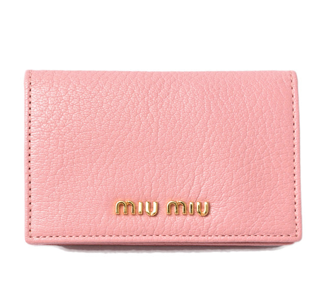 Miu Miu Goat Leather Card/Coin Case 5M1122