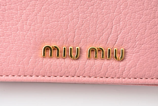 Miu Miu Goat Leather Card/Coin Case 5M1122