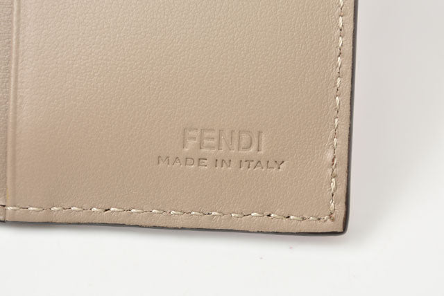 Fendi BY THE WAY Calf Leather Wallet Rose in Pristine Condition