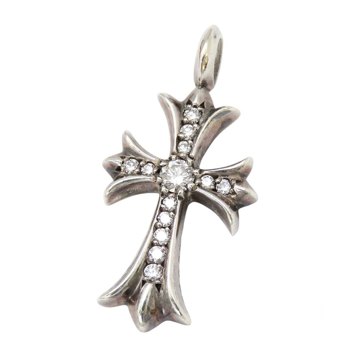 Chrome Hearts SV925 Diamond Pendant