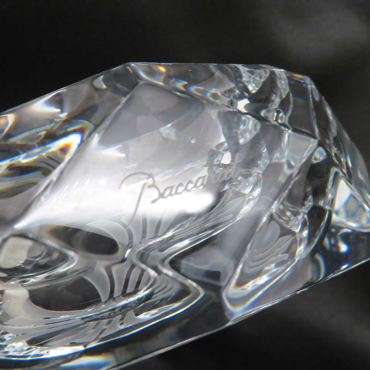 Chrome Hearts Crystal Glass Ashtray