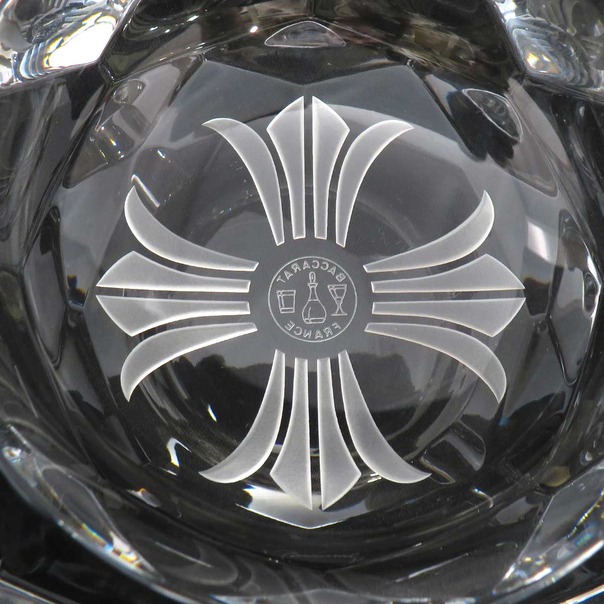 Chrome Hearts Crystal Glass Ashtray