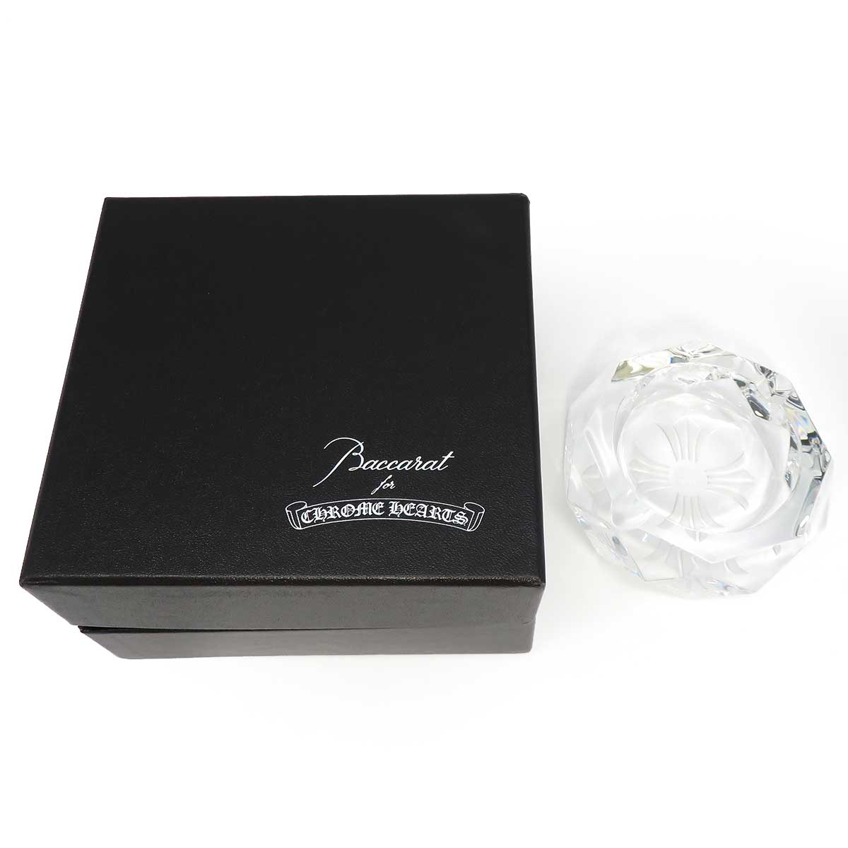 Chrome Hearts Crystal Glass Ashtray