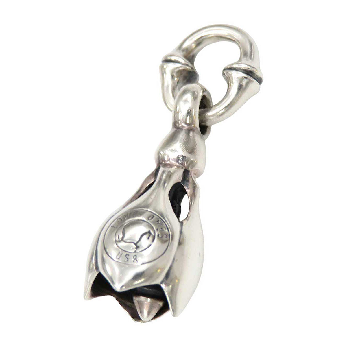 Silver Tear Bell Pendant Top KFP-0007S