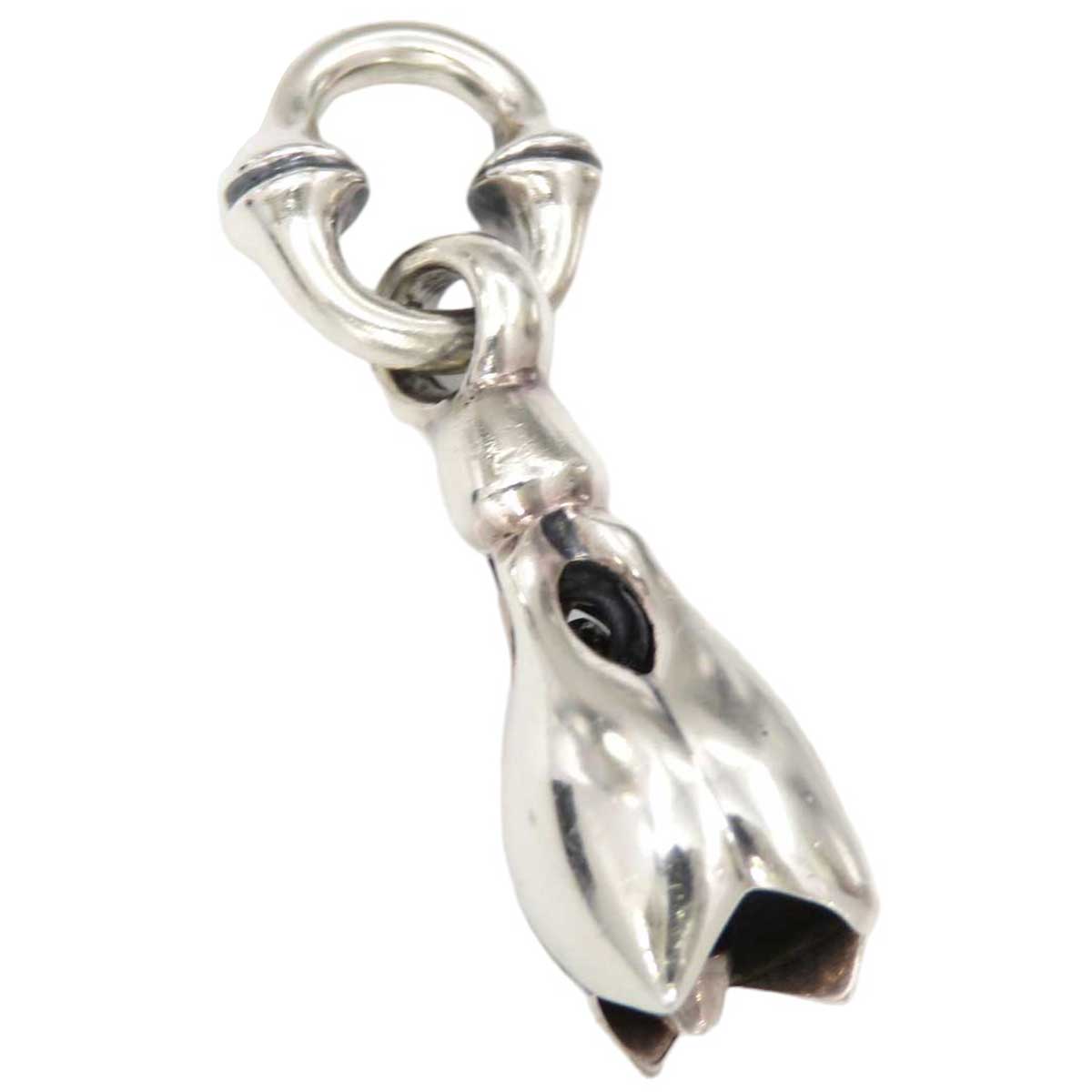 Silver Tear Bell Pendant Top KFP-0007S