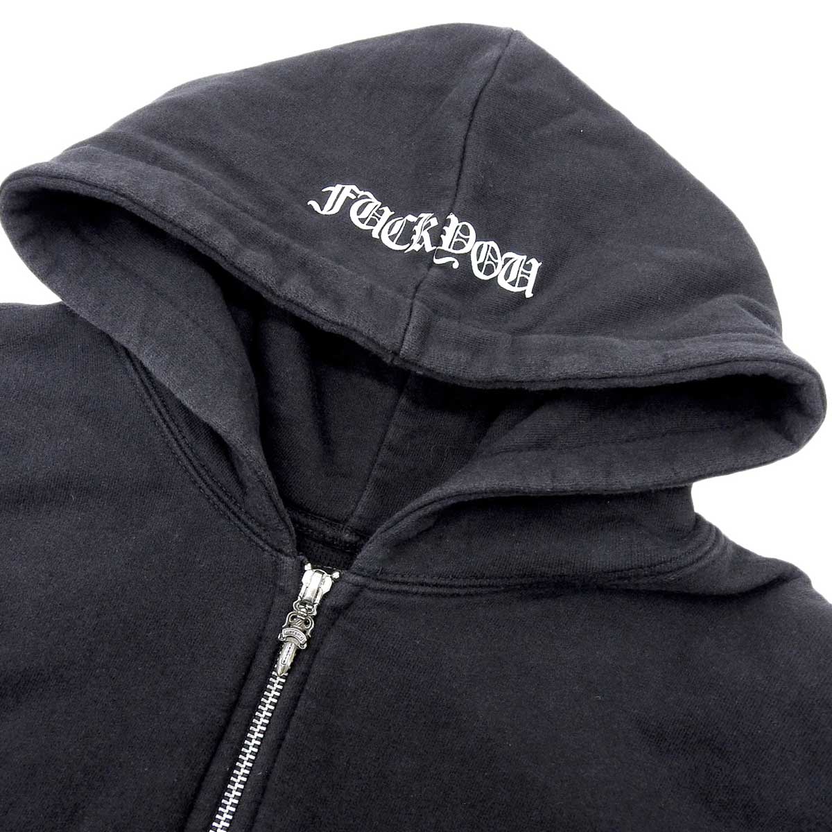 Chrome Hearts Black Hoodie Cotton M