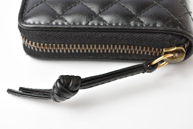 Gucci Quilted Leather Long Wallet Double G Zip-Around 536450