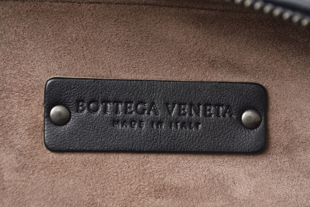 Bottega Veneta Nappa Embossed Leather Shoulder Chain Bag in Excellent Condition