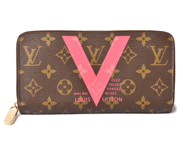 Louis Vuitton Zippy Wallet Monogram M60936 in Great Condition