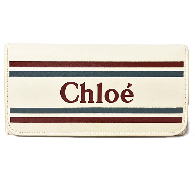 Chloe VICK Long Wallet Calf Leather CHC19SP065A88119