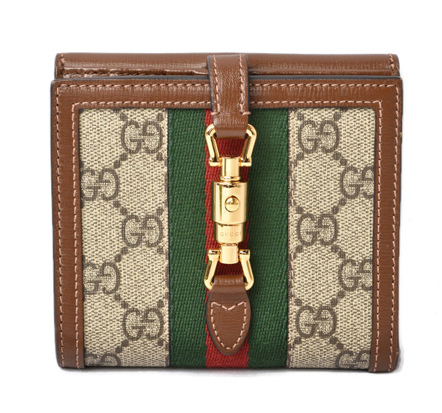 Gucci GG Supreme Leather Bifold Wallet 658550