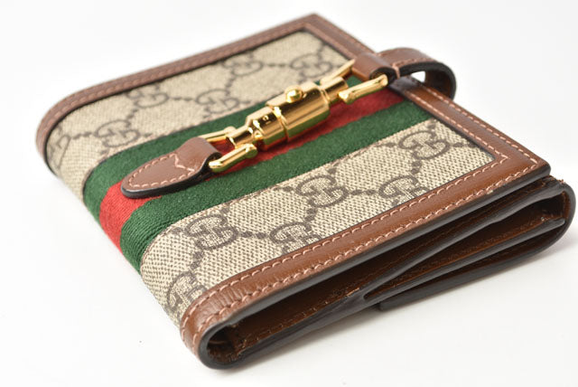 Gucci GG Supreme Leather Bifold Wallet 658550