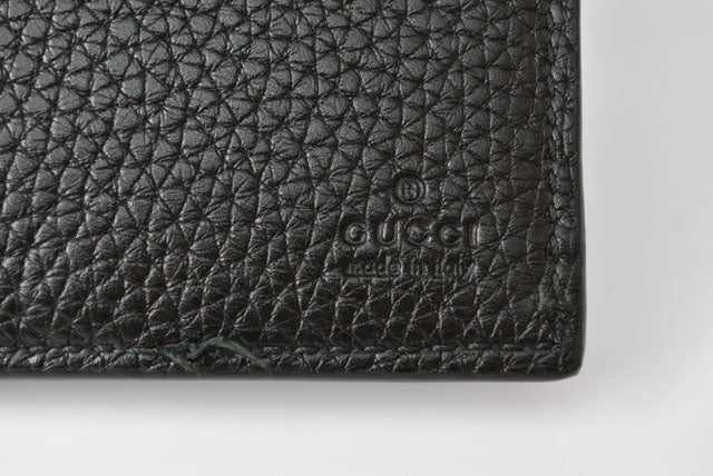 Gucci Black Calf Leather Wallet 473916