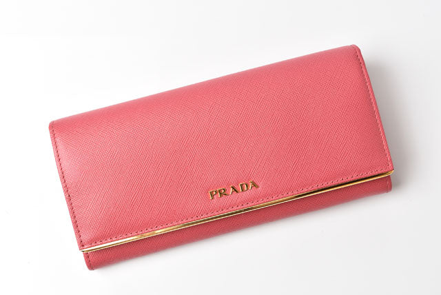 Prada Saffiano Long Wallet 1M1132