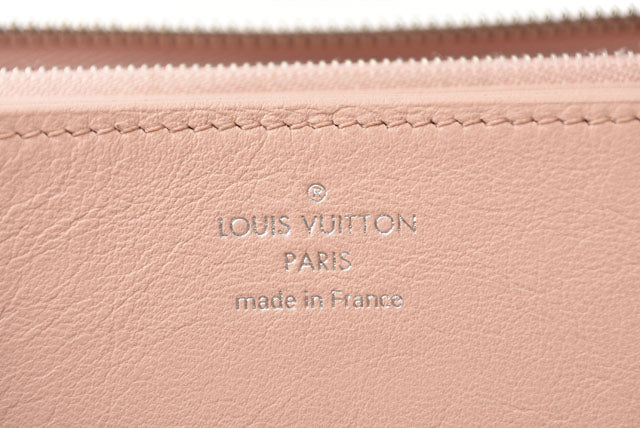 Louis Vuitton Long Wallet Zippy Wallet Pink M61868 in Excellent Condition