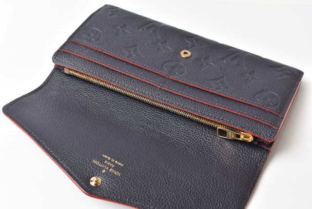 Louis Vuitton Monogram Empreinte Leather Sarah Wallet M62125