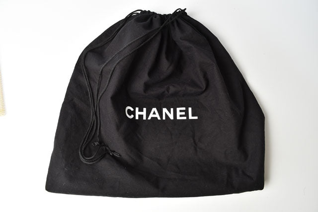 Chanel Patent Leather Tote Bag Vintage Quilted Black in Great Condition