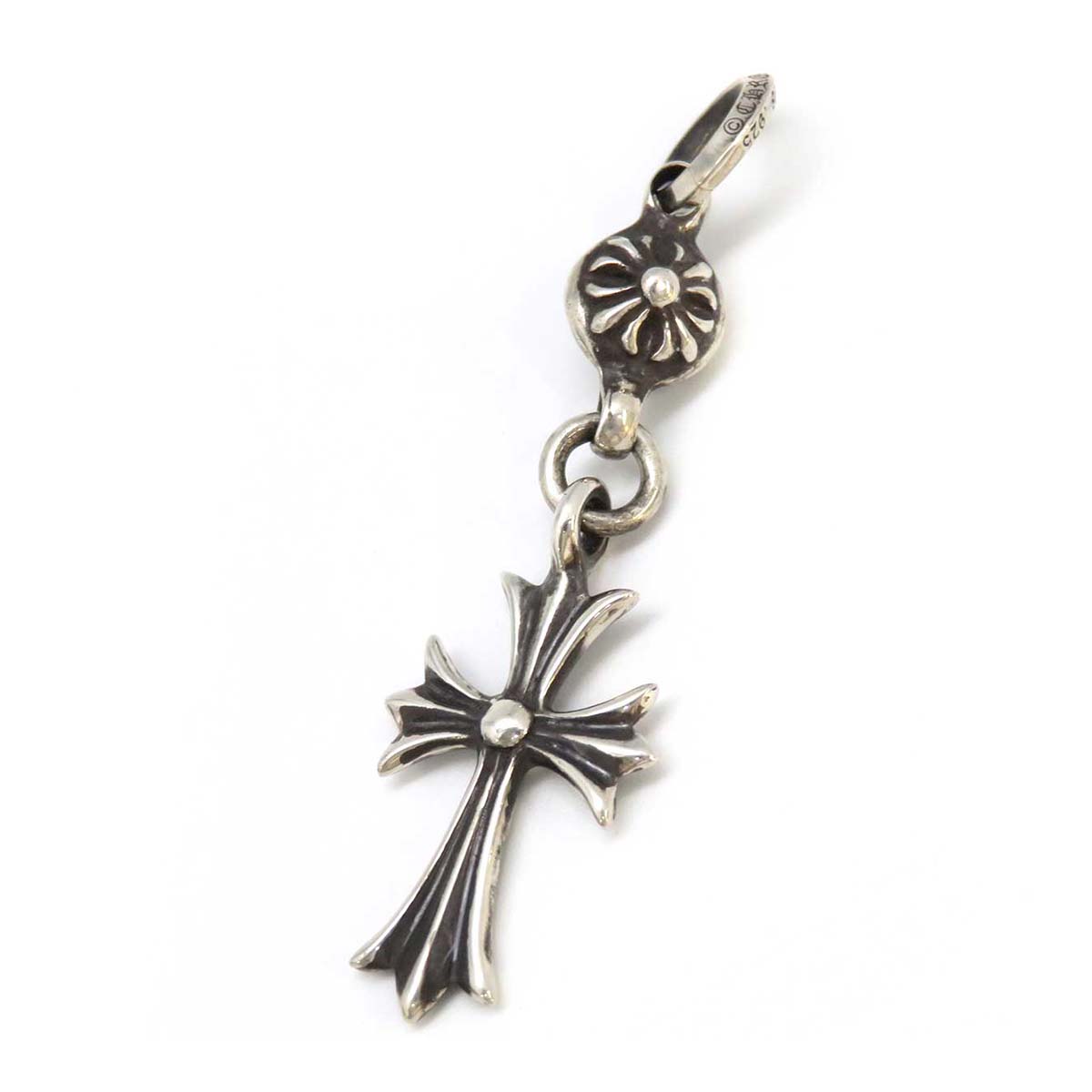 Chrome Hearts SV925 Cross Pendant Charm