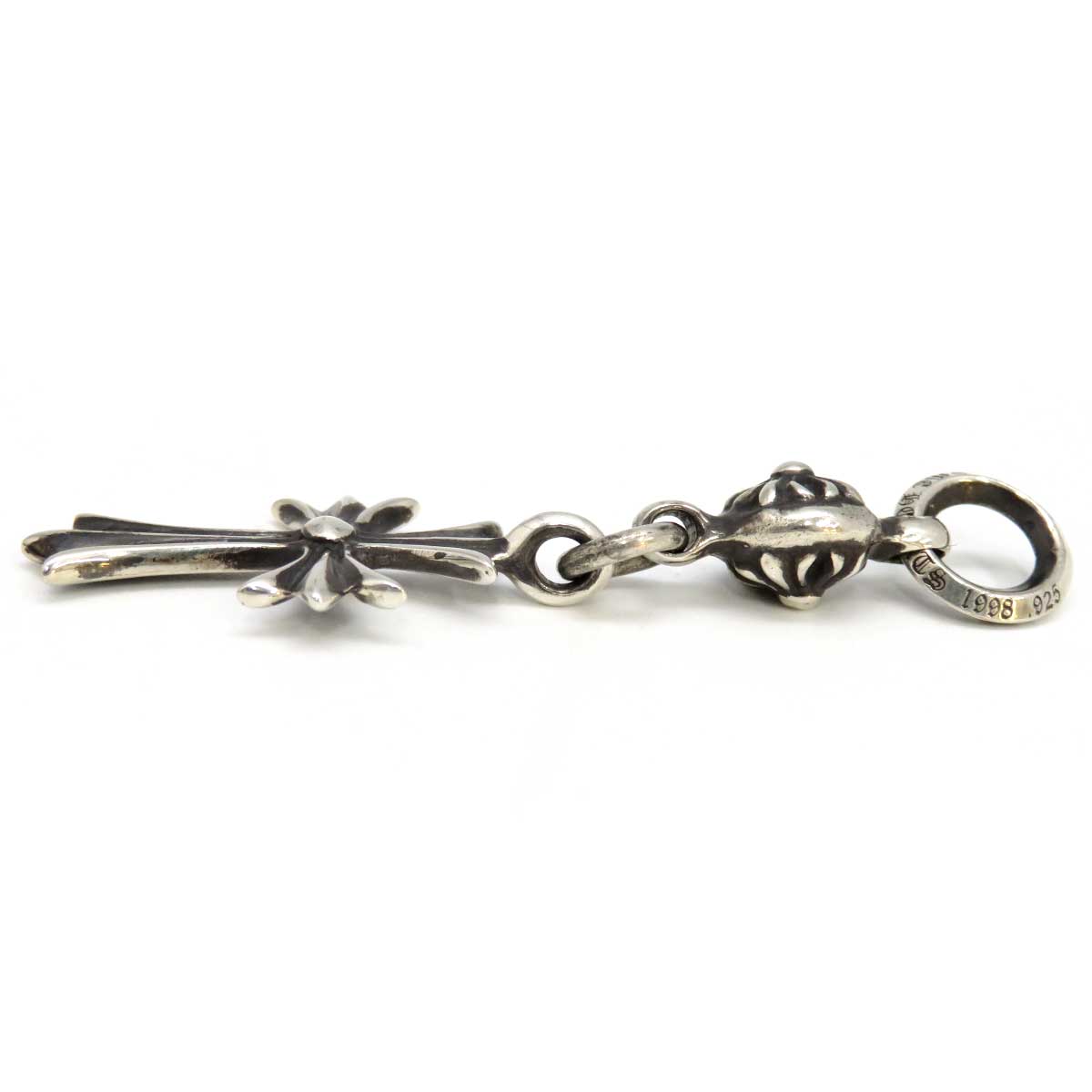 Chrome Hearts SV925 Cross Pendant Charm